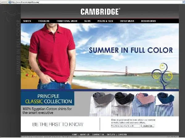 Cambridge Garments - Faraz Akbar